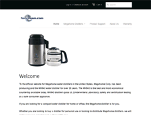 Tablet Screenshot of megahomedistiller.com